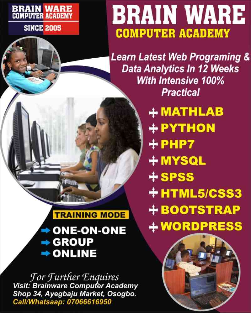 BRAINWARE COMPUTER ACADEMY